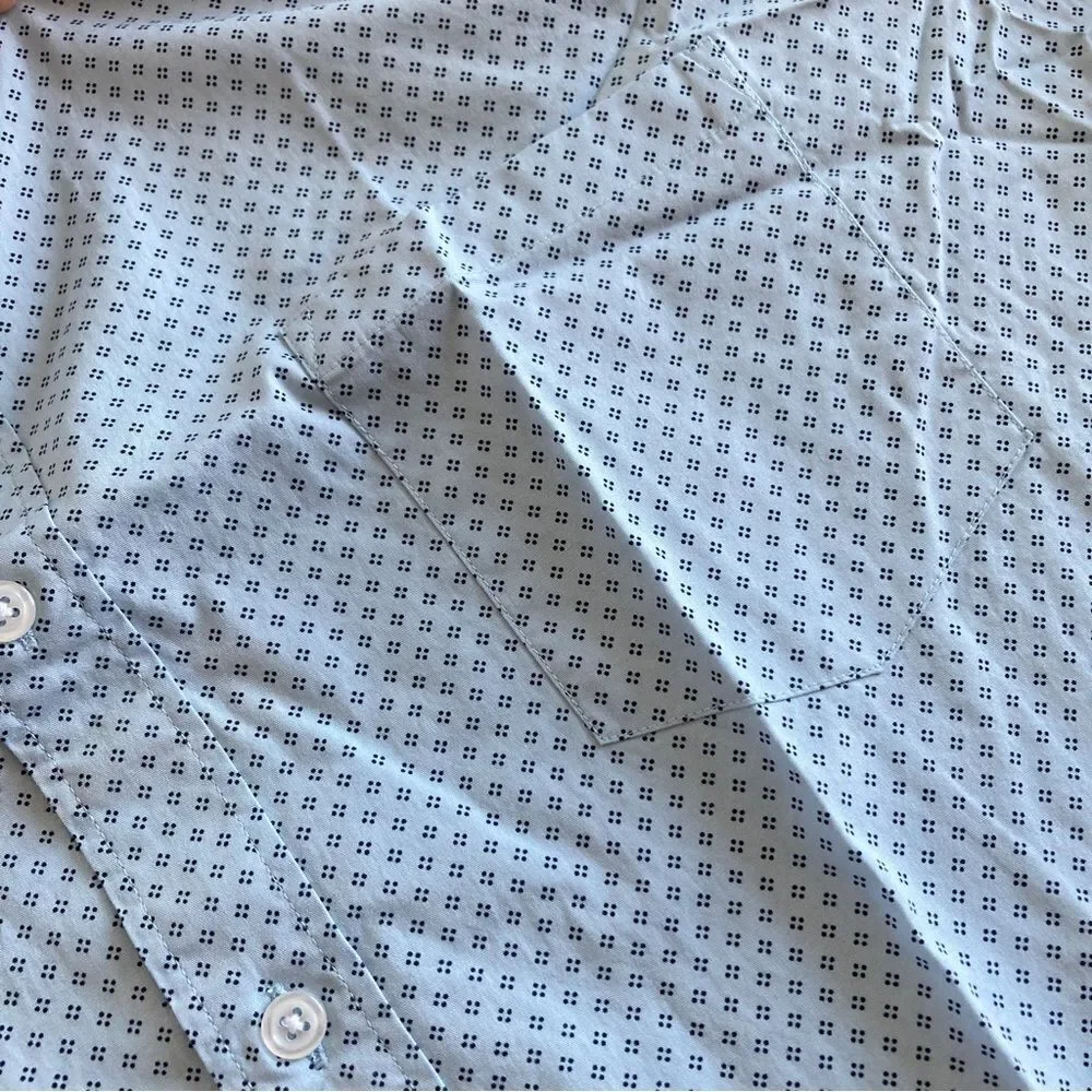 J. Crew Slim printed flex casual LS shirt